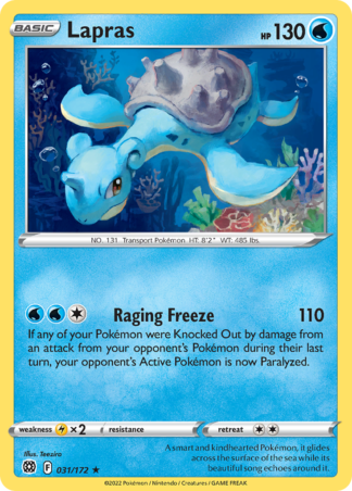 Lapras 31 / 172