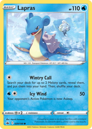 Lapras 29 / 198