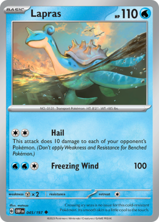 Lapras 45 / 197