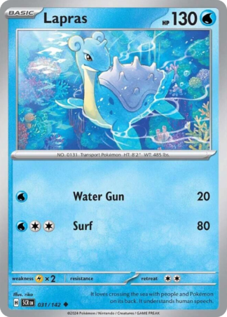 Lapras 31 / 142