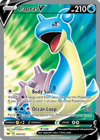 Lapras V 189 / 202