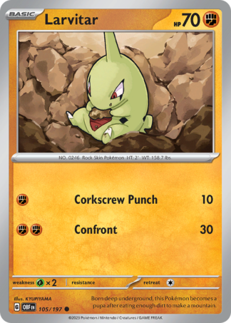 Larvitar 105 / 197