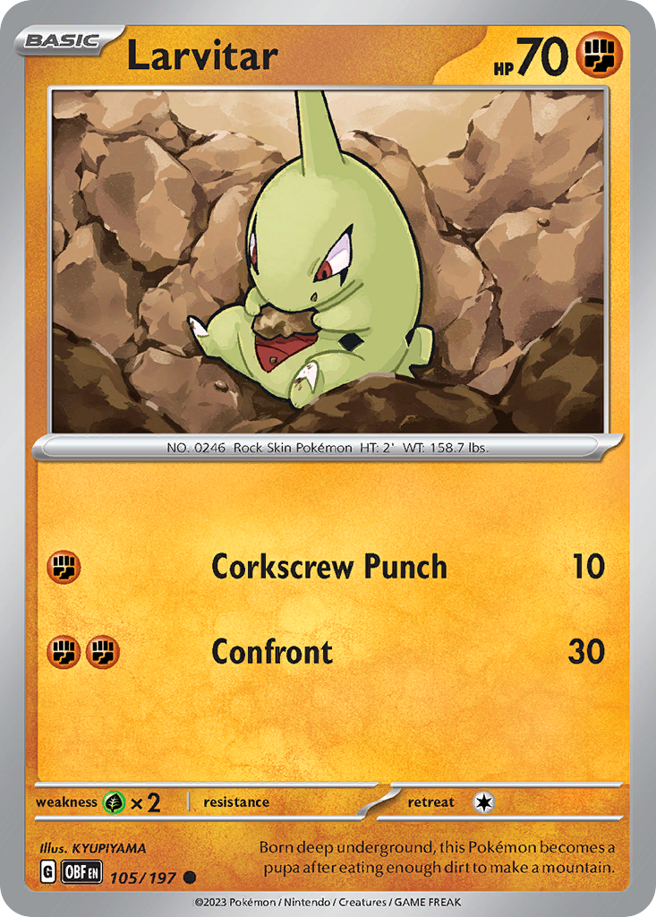 Larvitar 105 / 197