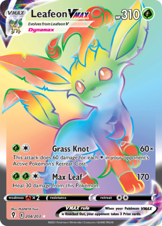 Leafeon VMAX 204 / 203
