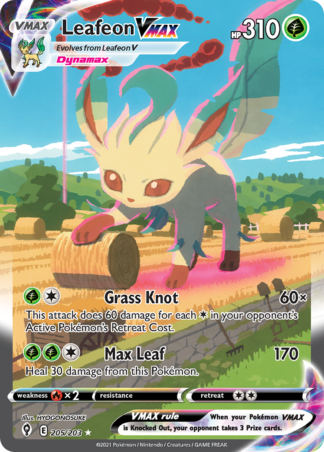 Leafeon VMAX 205 / 203