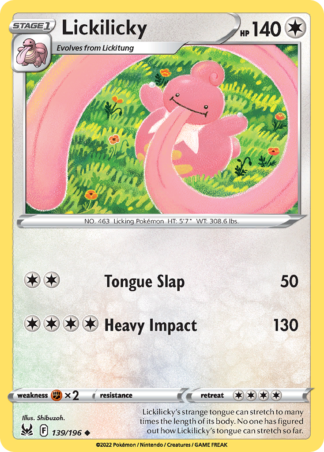 Lickilicky 139 / 196