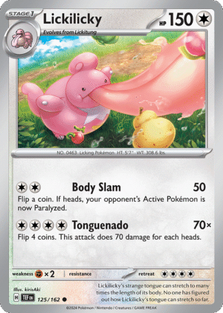 Lickilicky 125 / 162