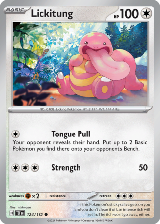 Lickitung 124 / 162
