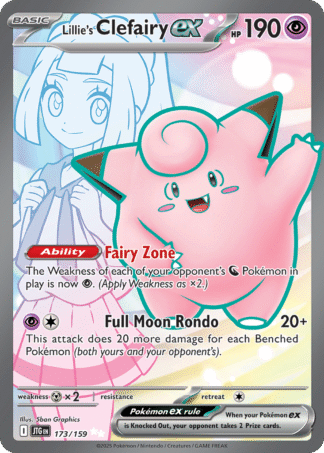 Lillie’s Clefairy ex 173 / 159