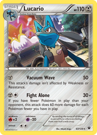 Lucario 63 / 124