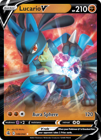 Lucario V 146 / 264
