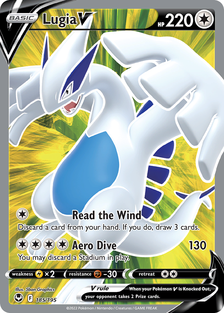 Lugia V 185 / 195