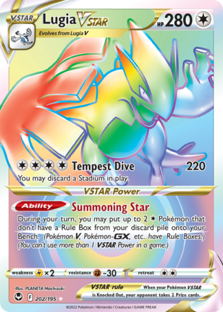 Lugia VSTAR 202 / 195