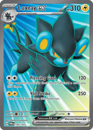 Luxray ex 195 / 167