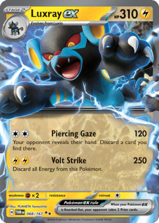 Luxray ex 68 / 167