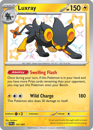 Luxray 137 / 91