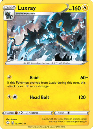 Luxray 33 / 72