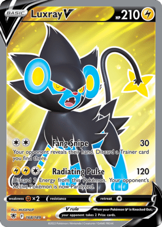 Luxray V 168 / 189