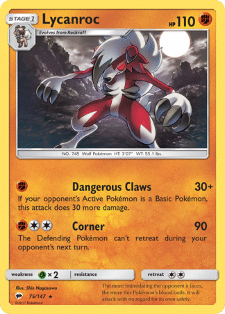 Lycanroc 75 / 147
