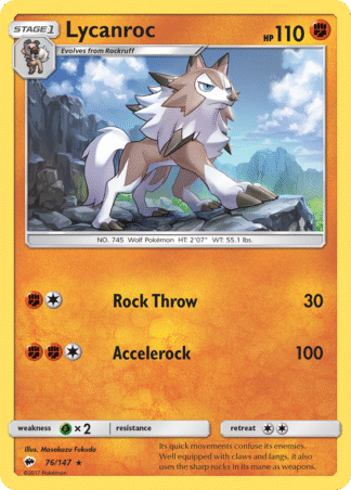 Lycanroc 76 / 147