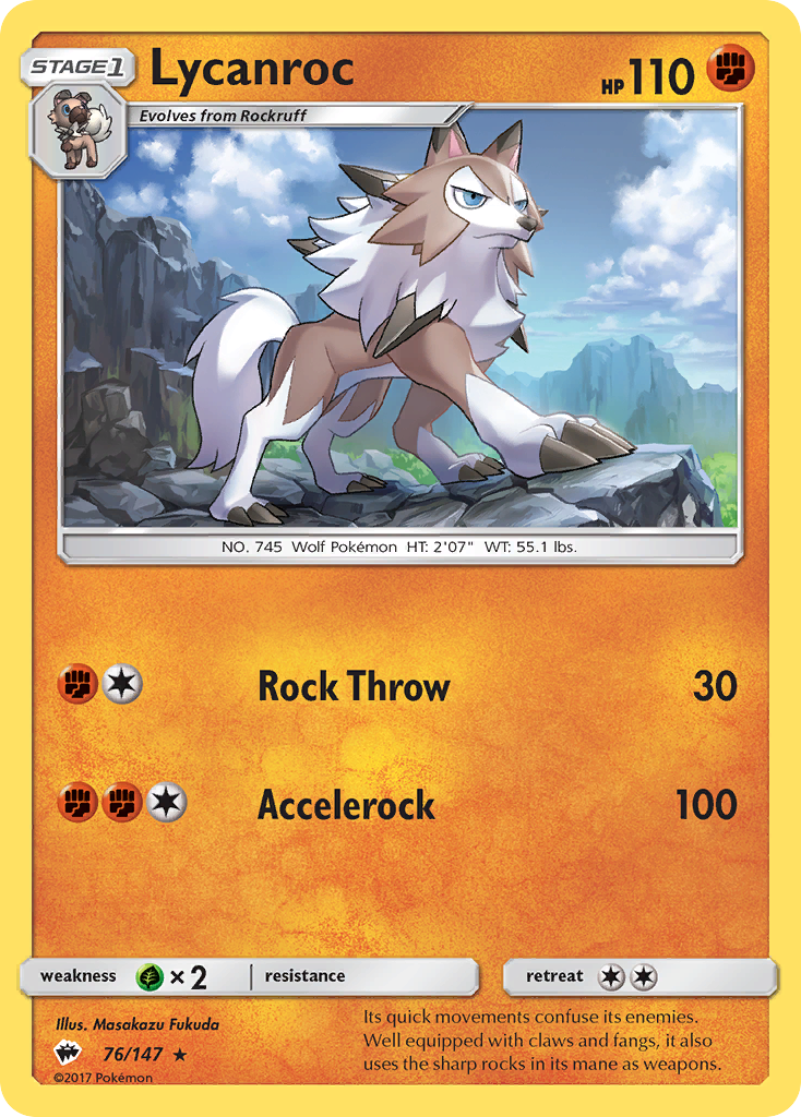 Lycanroc 76 / 147