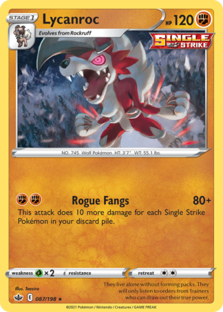 Lycanroc 87 / 198