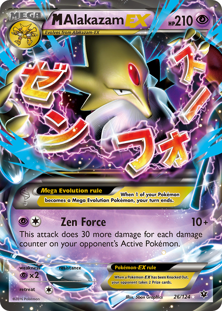 M Alakazam-EX 26 / 124