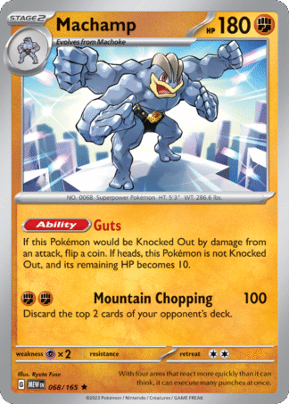 Machamp 68 / 165