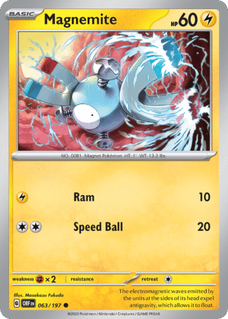 Magnemite 63 / 197