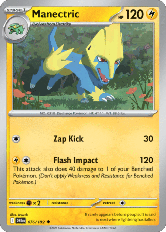 Manectric 76 / 182