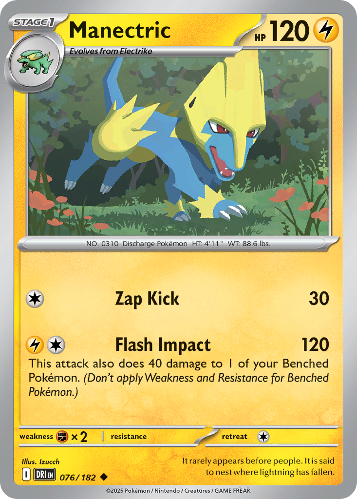 Manectric 76 / 182