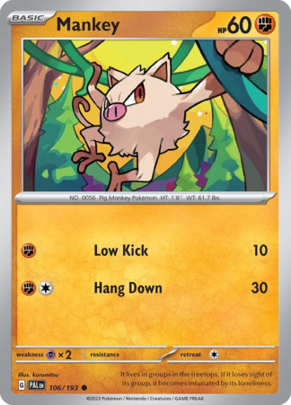 Mankey 106 / 193