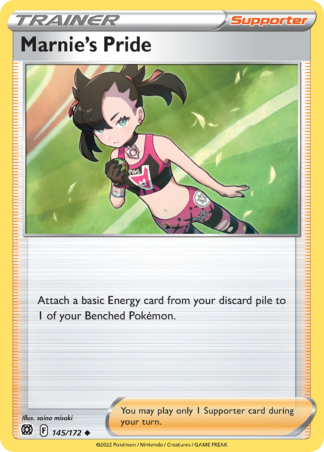 Marnie's Pride 145 / 172