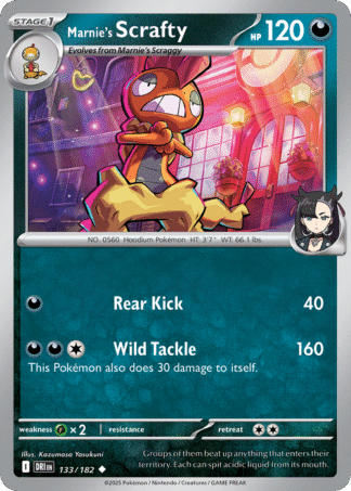 Marnie’s Scrafty 133 / 182