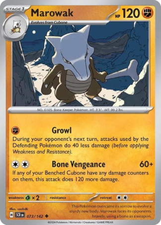 Marowak 73 / 142