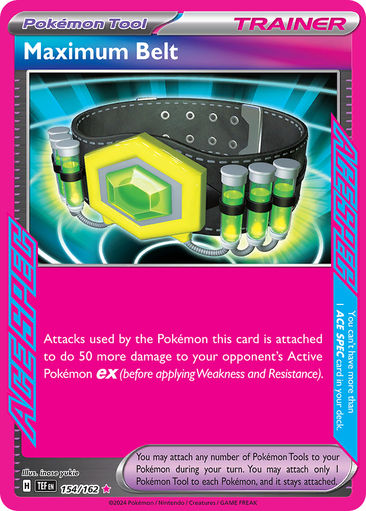 Maximum Belt 154 / 162