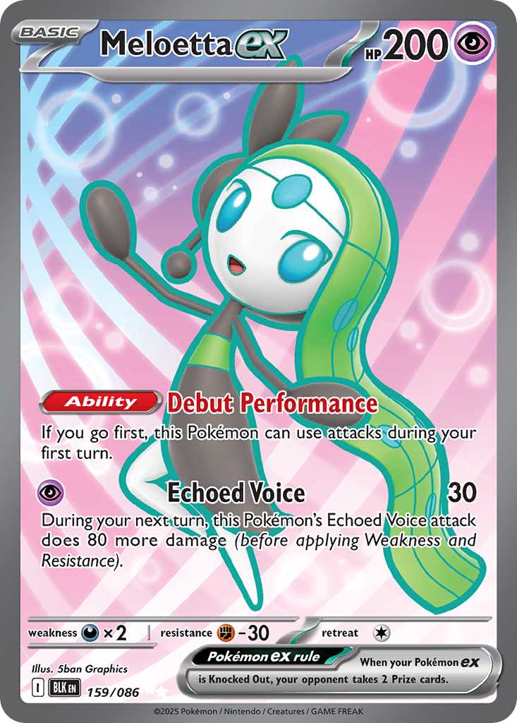 Meloetta ex 159 / 86
