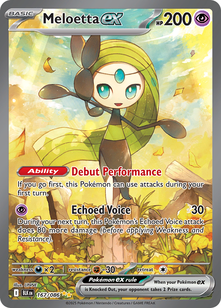 Meloetta ex 167 / 86
