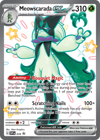 Meowscarada ex 78 / 150