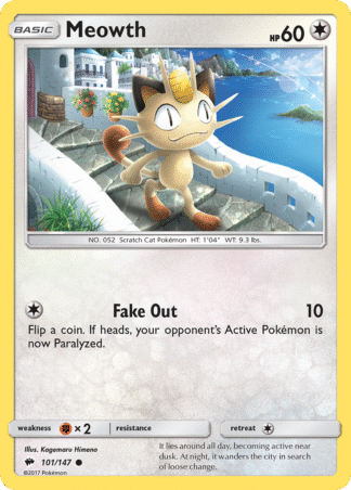 Meowth 101 / 147