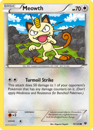 Meowth 74 / 124