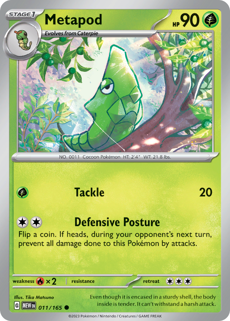 Metapod 11 / 165