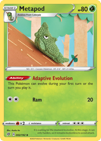 Metapod 2 / 192