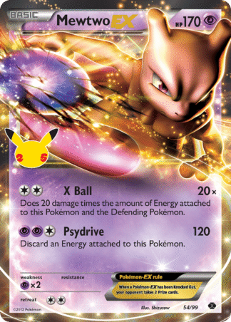 Mewtwo-EX 54 / 25