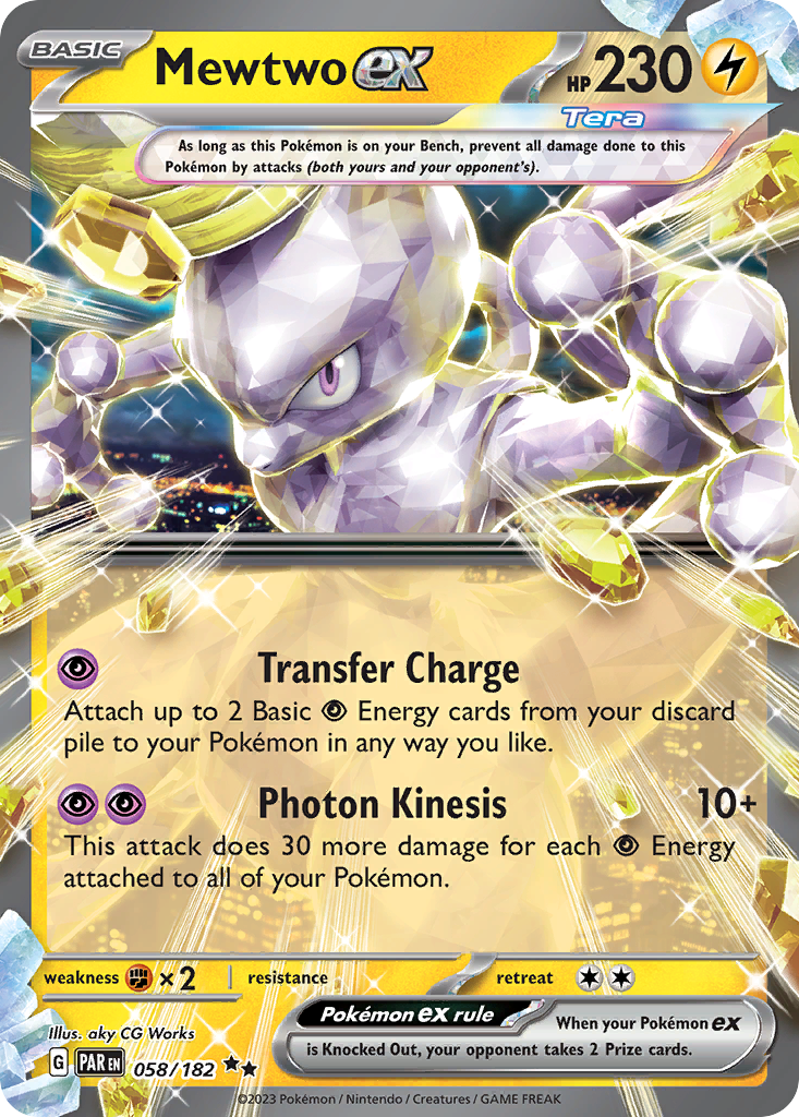 Mewtwo ex 58 / 182