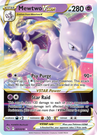 Mewtwo VSTAR 31 / 78