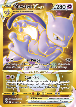Mewtwo VSTAR 86 / 78