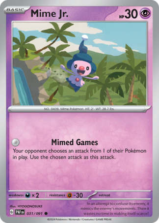 Mime Jr. 31 / 91