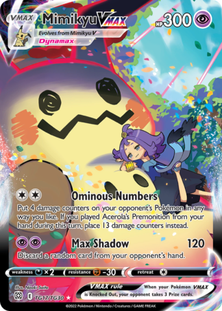 Mimikyu VMAX TG17 / 172