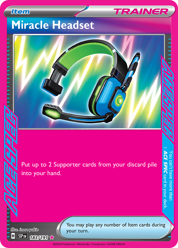 Miracle Headset 183 / 191